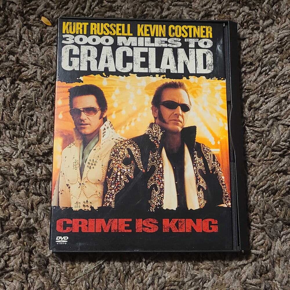 3000 Miles to Graceland (DVD, 2001)